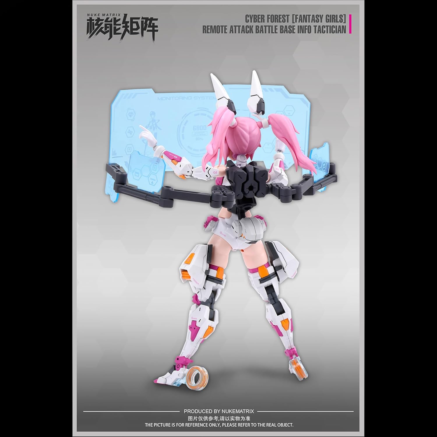Nuke Matrix 1/12 Action Figures - Remote Attack Battle Base Info Tactician - 6'',Assembly Kit,Classic Character,Collectible,Age 15 and Above