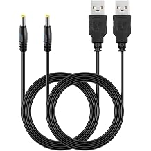 PSP Charger Cable 4FT, USB to PSP Power Charging Cord Compatible with PSP 1000, PSP 2000, PSP 3000 2, Black