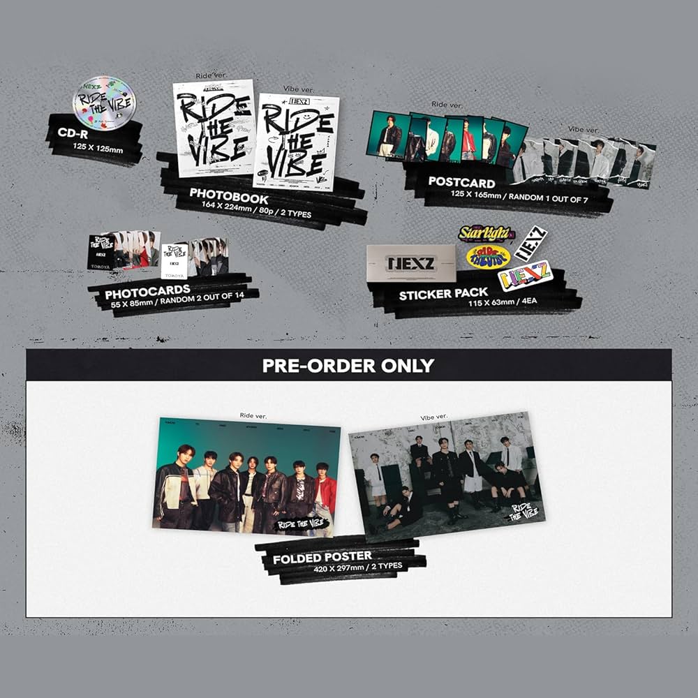 NEXZ star ソゴン 未開封アルバム Ridethevibe 4547366690644.jpg