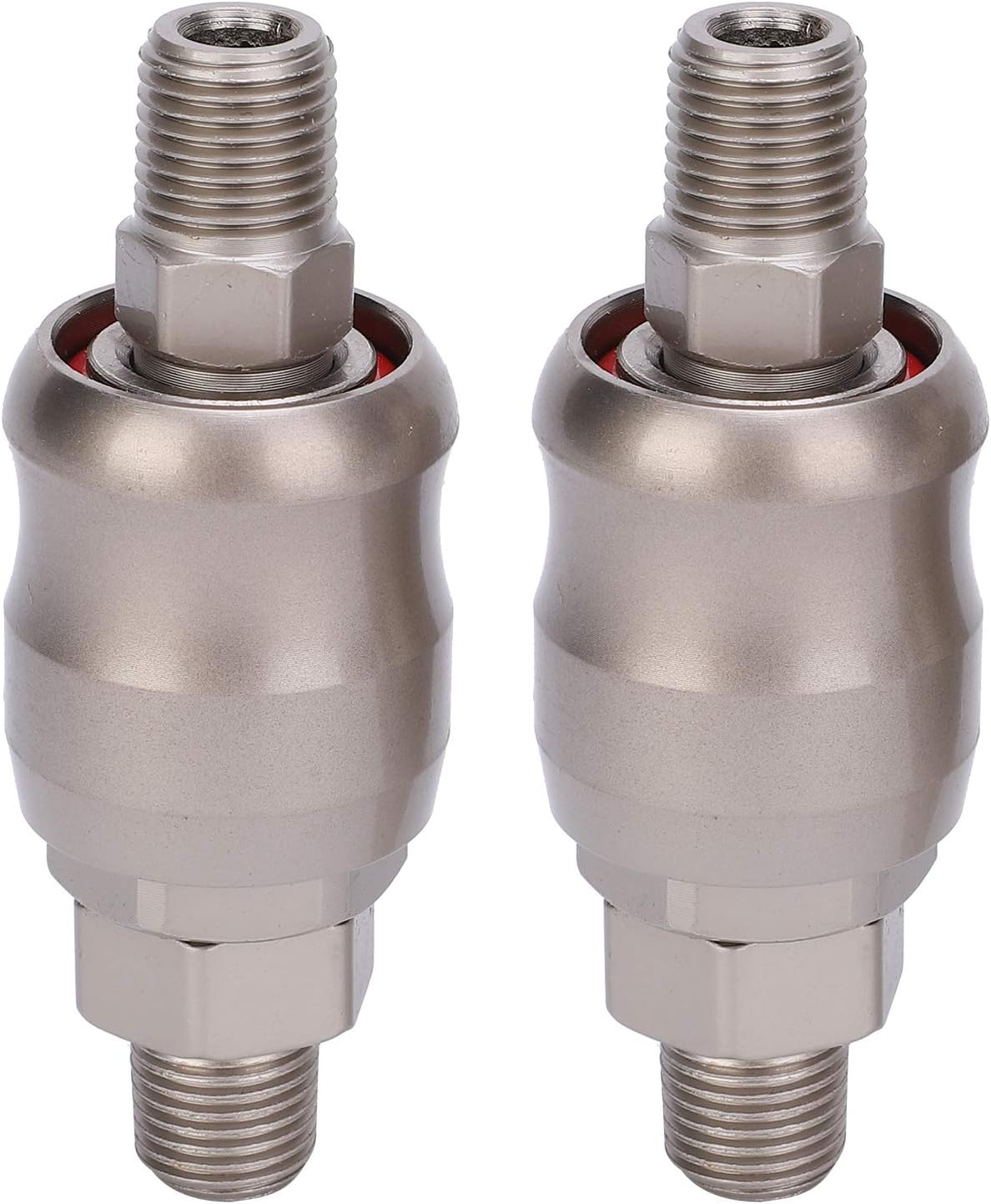 Thincol 2-Pairs Air Coupler and Plug Kit,20SM + 20PM Male and Female Push to Connect Pipe Fitting Adapter Pneumatic Connector for Air Compressor Automotive,Type C
