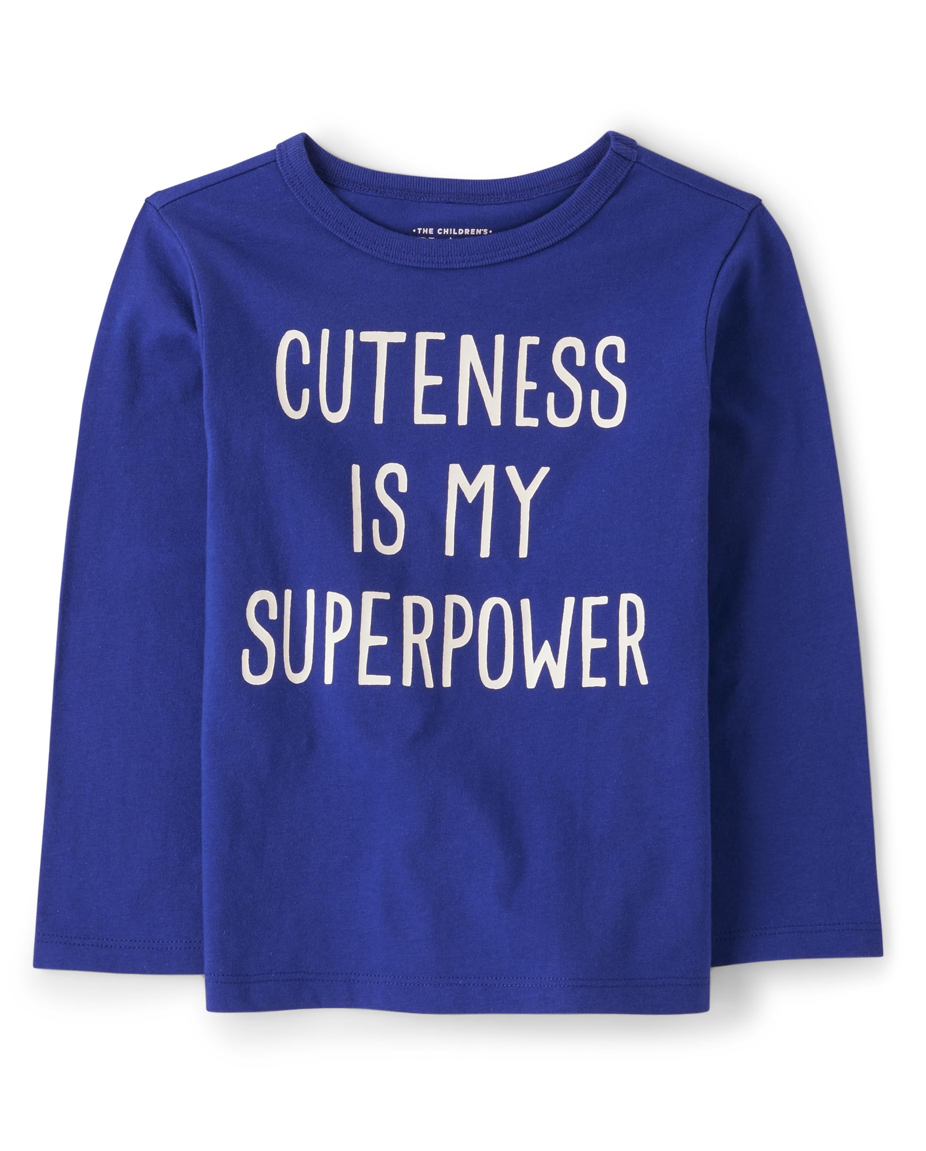 The Children's PlaceBaby-Boys And Toddler Boys Long Sleeve Graphic T-shirt Cuteness 12-18 Months