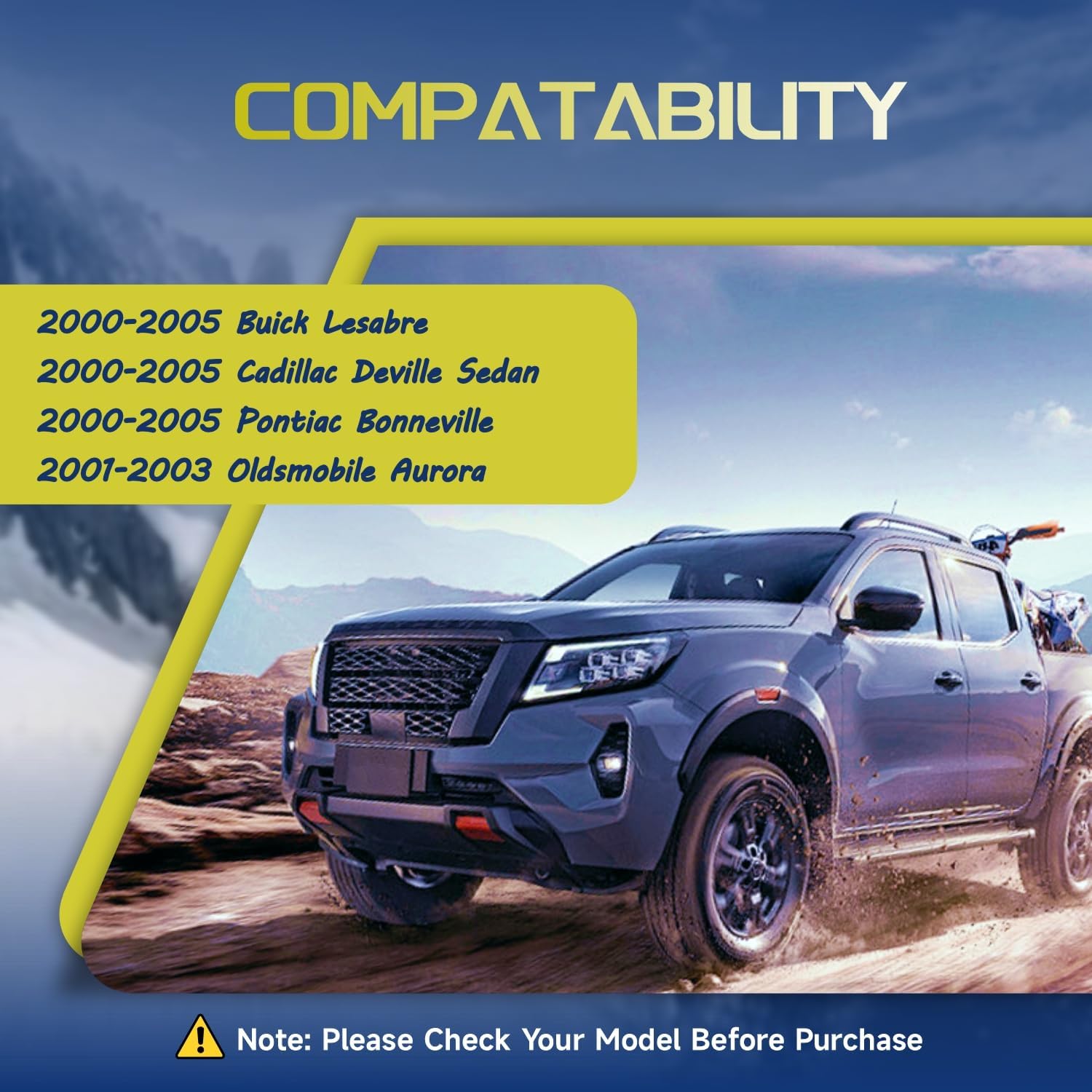 Front Struts Shocks Absorbers Assembly Fit for 2000 2001 2002 2003 2004 2005 Buick Lesabre - Left and Right Shocks Replace 171685 (Set of 2)