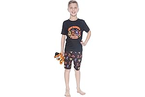 Boys' Five Nights at Freddy's Pajama Short Set: Sleep in Style with your Favorite Animatronics