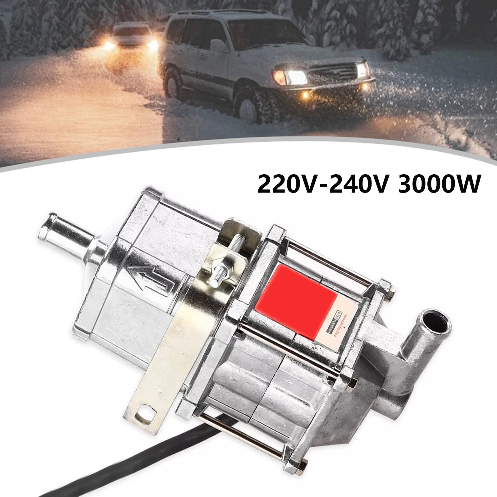 3000W Autovorwärmer, 220-240V Auto Motor Kühlmittel Heizung Parkplatz Vorwärmer, Automotor Pumpe Vorwärmer (3000W)