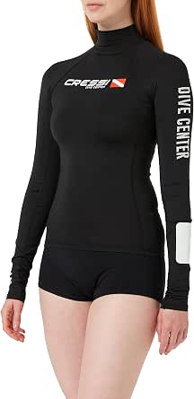 Rash Guard Cressi à Manches Longues Pour Femmes - Protection UV 50+