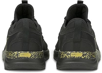 PUMA Women's Softride Sophia Shimmer WN's Running Shoes, Puma Black Puma  Team Gold, 3 UK: Amazon.co.uk: Fashion