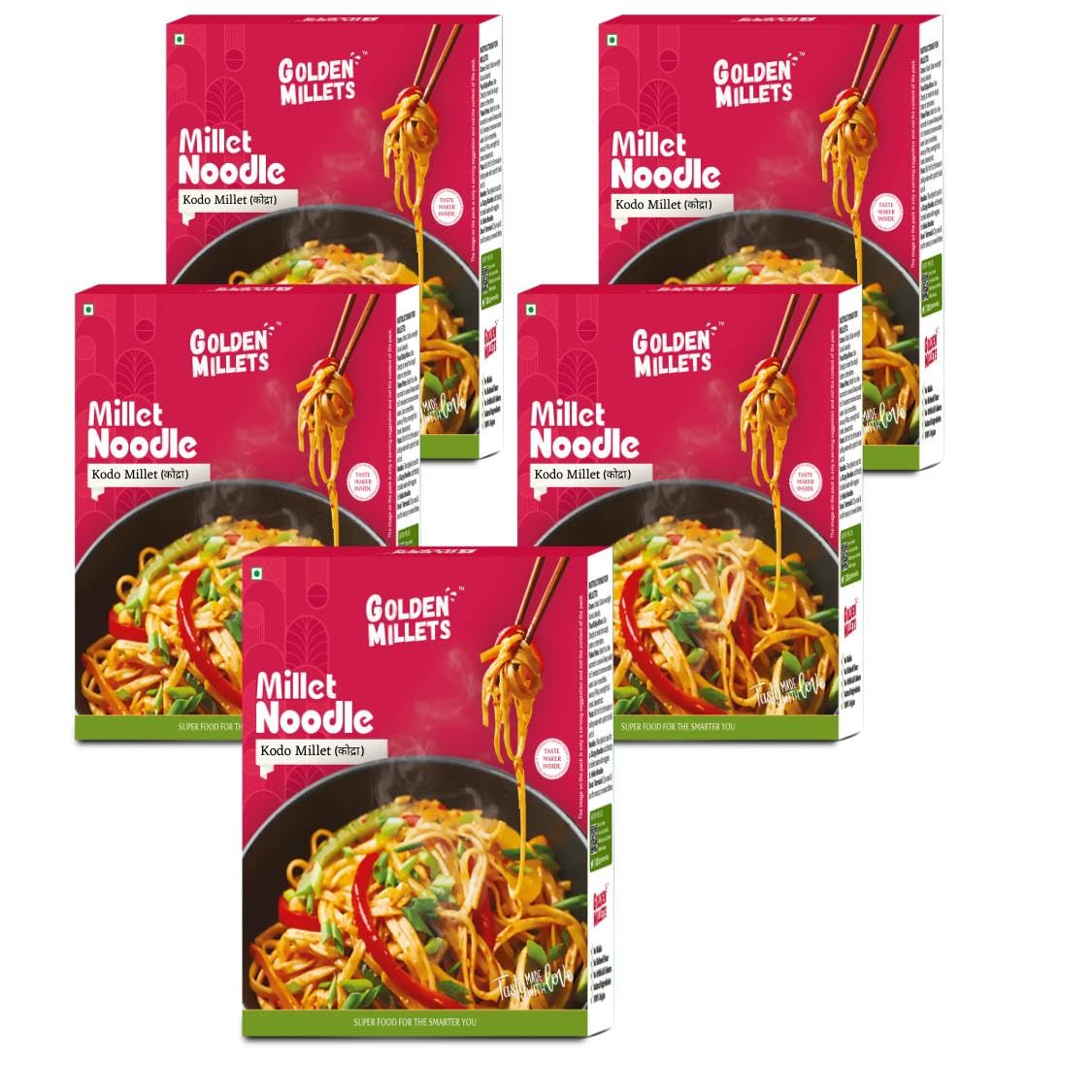 See full amazon price history chart for GOLDEN MILLETS Millet Noodles Combo | Kodo Millet Noodles | Millets Noodles For Kids | 0% Maida | No Preservative | Healthy Noodles Millets | Millets Noodles For Diet | ( 5x150g ) GOLDEN MILLETS Millet Noodles Combo | Kodo Millet Noodles | Millets Noodles For Kids | 0% Maida | No Preservative | Healthy Noodles Millets | Millets Noodles For Diet | ( 5x150g ) (B0BTMC8F4P) Amazon Price History, Amazon Price Tracker