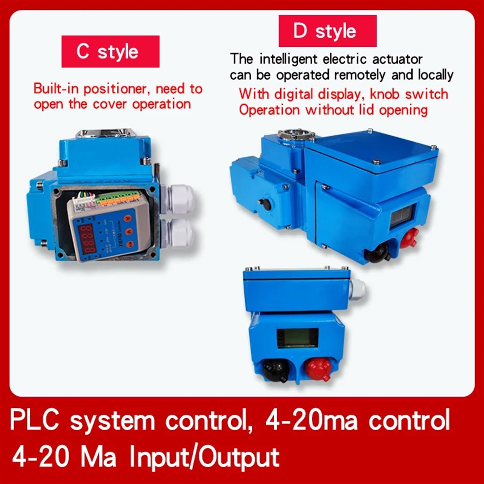 100 NM 10B Hub elektryczny siłownik napęd zaworu, zawór kulowy, klapa odcinająca, regulator przełącznika, 220 V, 24 V, 12 V (4-20 ma-a-c, DC12 V)