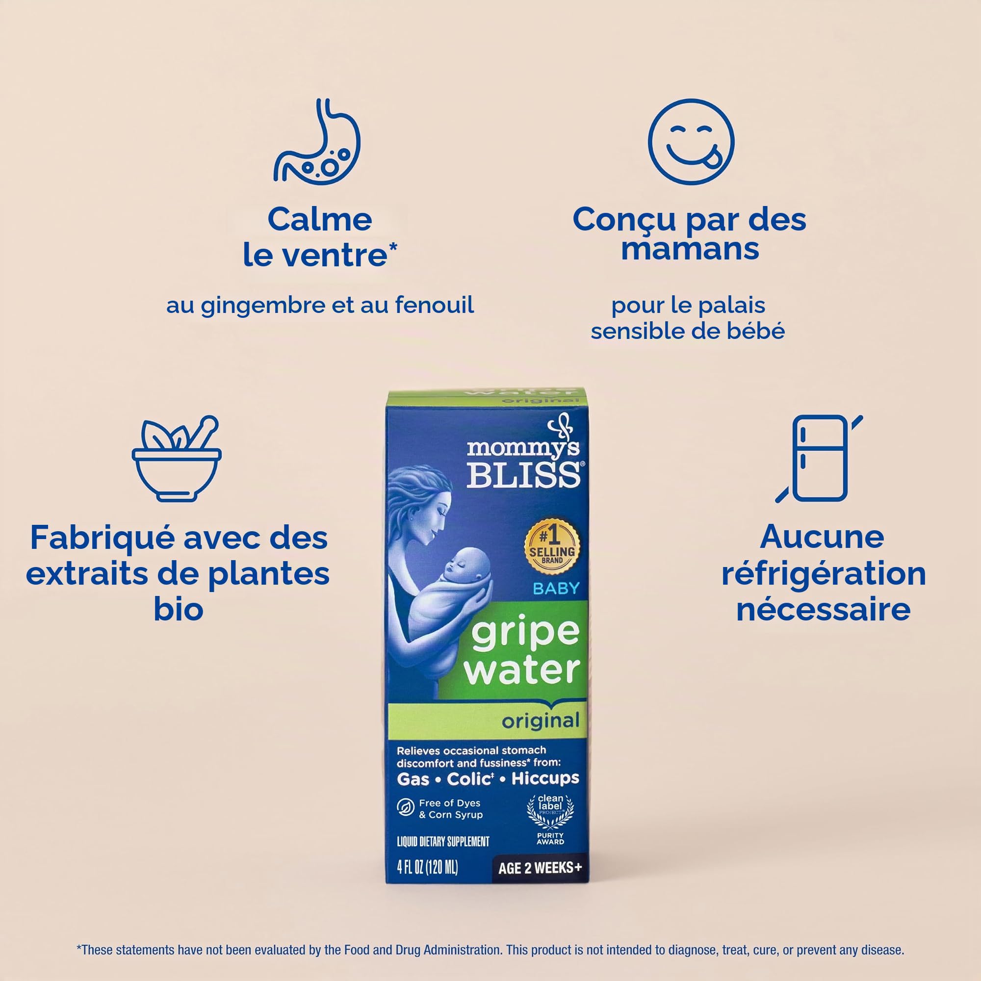 Baby's Bliss Baby Bliss Gripe Water (1x4 Oz)