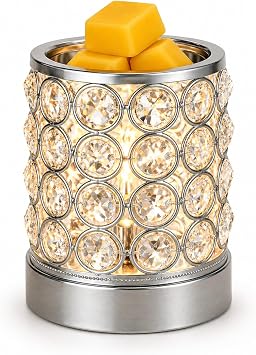 Leyoue Wax Warmer, Crystal Wax Melt Warmer with Bulb Heating