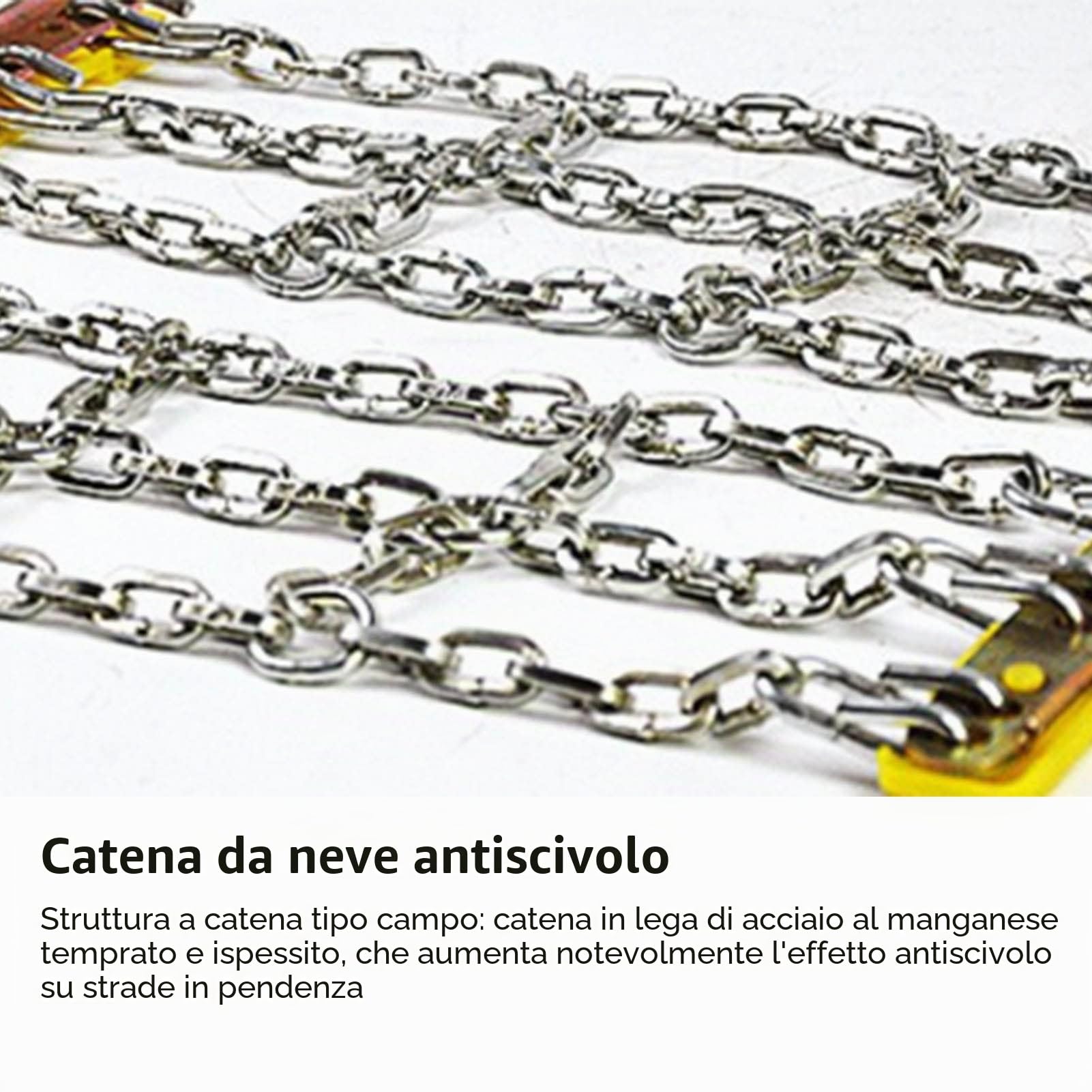 Catene neve per pneumatici, forte presa, catena di trazione universale per pneumatici ispessita, per SUV per auto per camion,catene neve