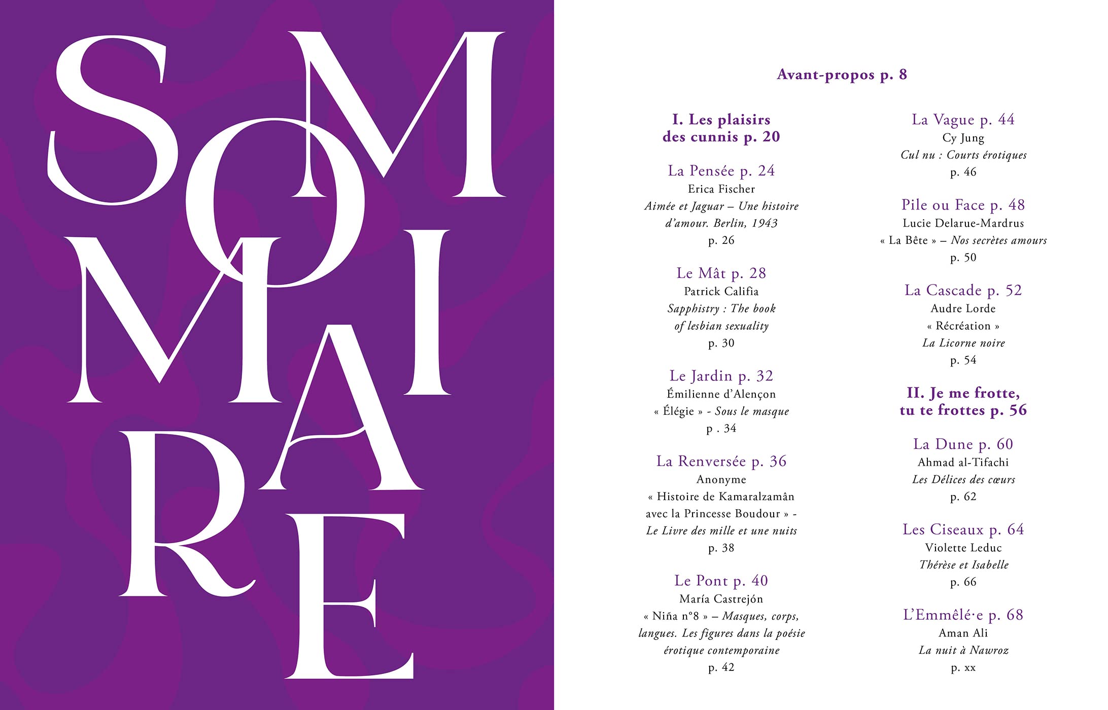 Kamasutra queer. Sapphosutra: Manifeste érotique saphique