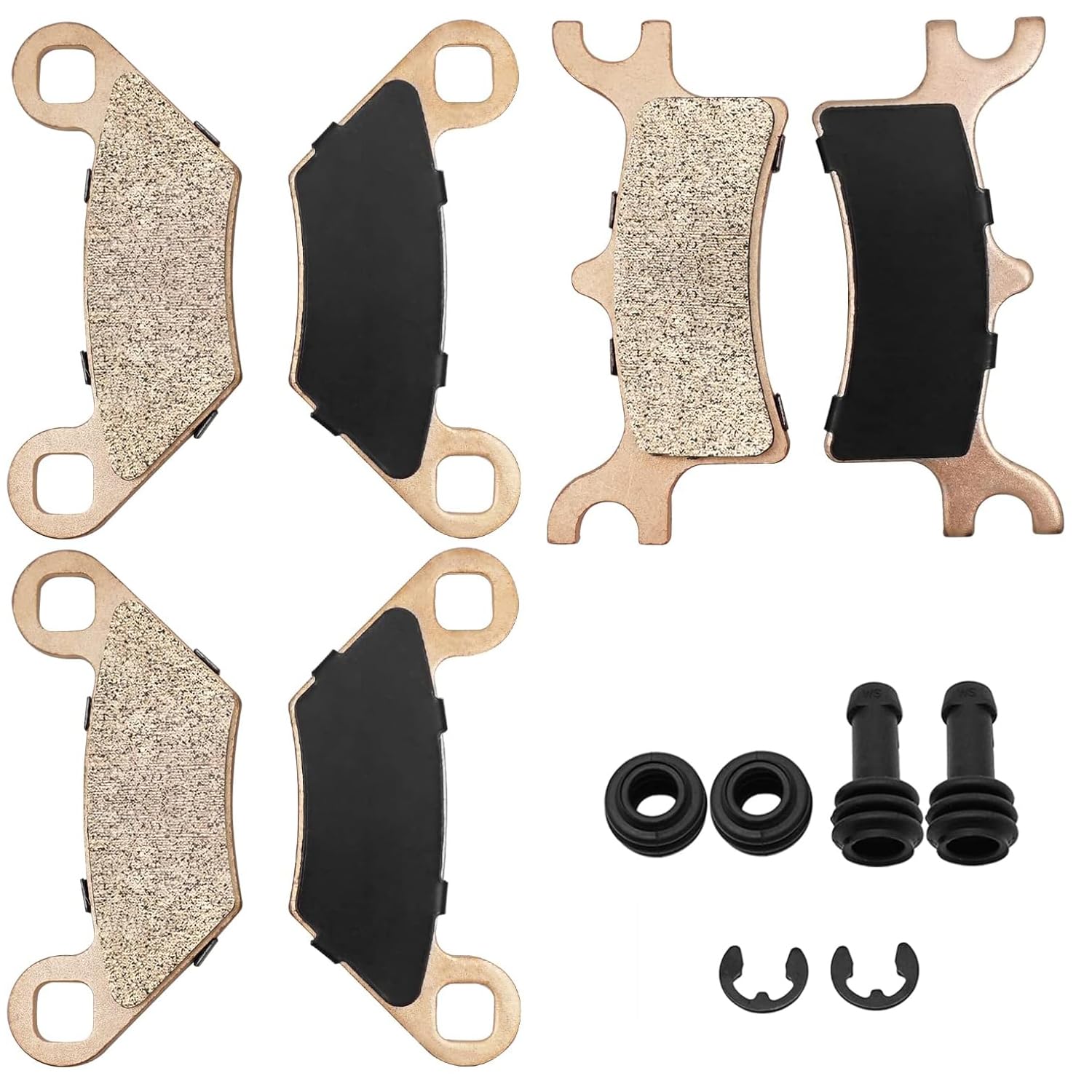 Pastiglie freno anteriore e posteriore sinterizzate per Polaris Sportsman | per Polaris Sportsman 400 450 500 600 700 800 Magnum Scrambler Trail Blazer Trail Boss Xpedition 250 325 330 425 500