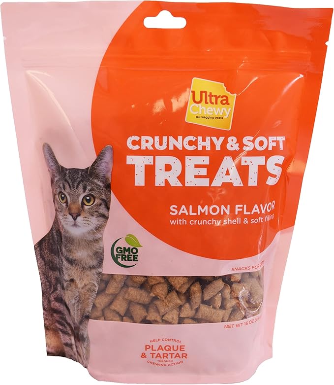 Ultra Chewy Crunchy and Soft Cat Treats Perfect Snacks