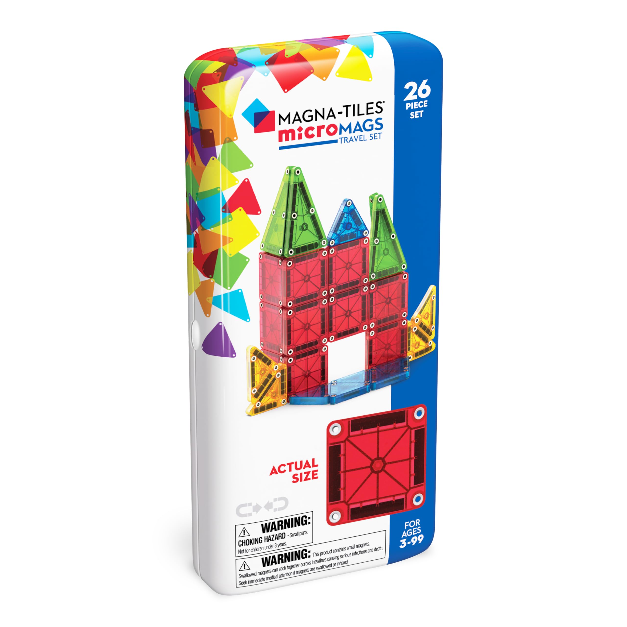 MAGNA-TILES microMAGS travel set