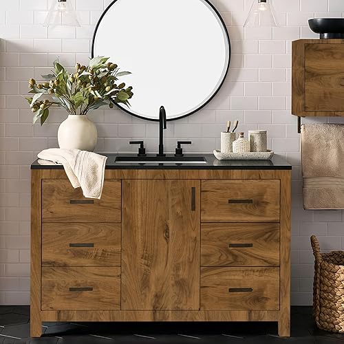 Miniatura 66 de LXCREAT Papel de contacto de bloque de carnicero de madera sintética, papel tapiz Shiplap para despegar y pegar, tablones de madera para paredes