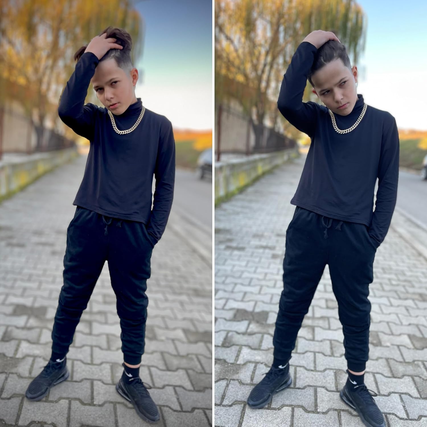 BIG ELEPHANT 3 Pack Boys Sweatpants, Youth Cotton Athletic Joggers Pants with Pockets and Drawstring - Image 2