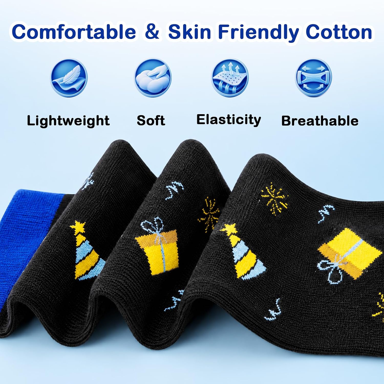 9-12 Years Old Gifts for Boys Socks with Popup Birthday Card, Birthday Decorations Idea for 9 10 11 12 Year Old Boy