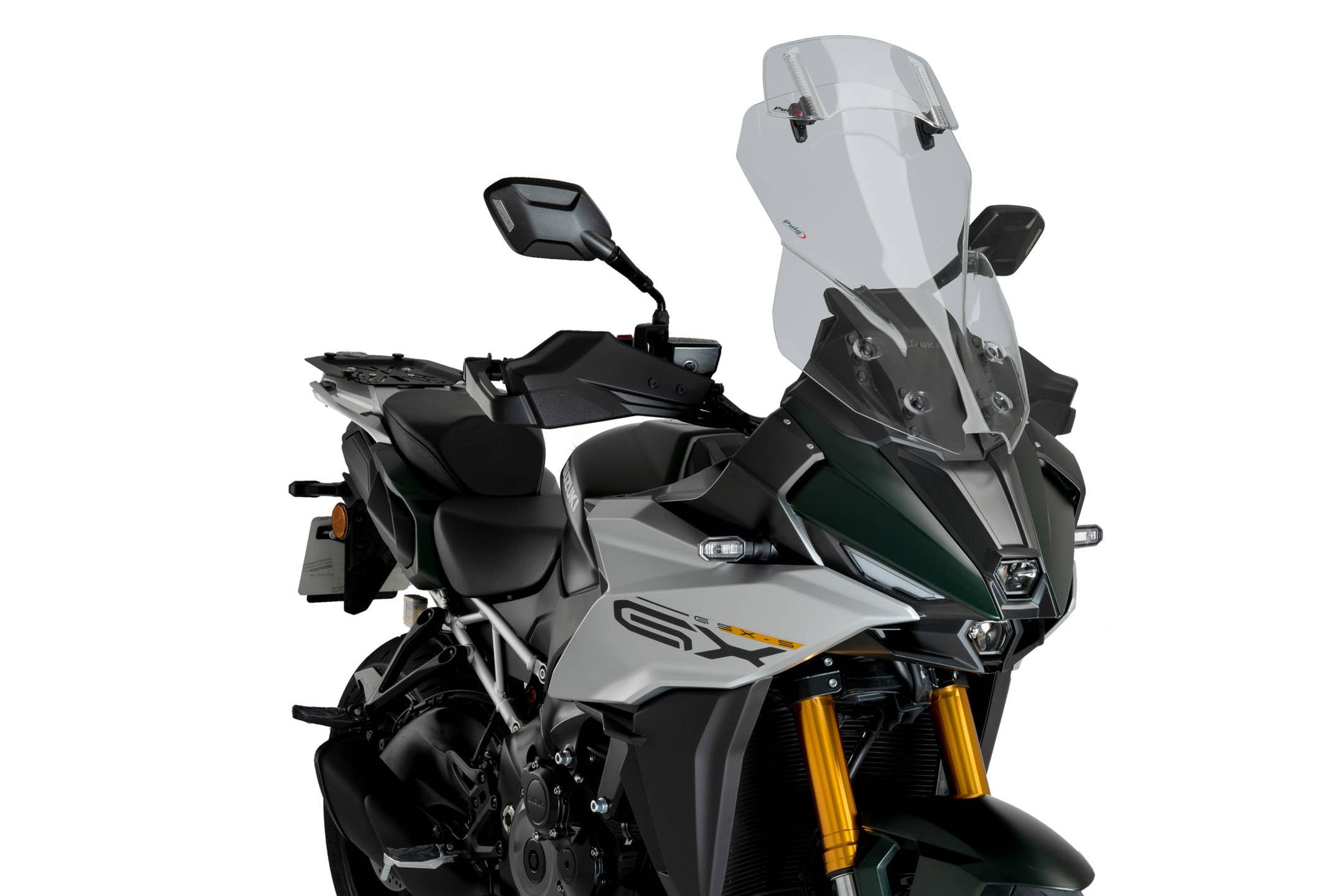 Puig Touring Screen with Visor | Light Smoke | Suzuki GSX-S1000GX 2024>Current