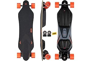 MEETEEO V5: Electric Longboard Skateboard With Remote