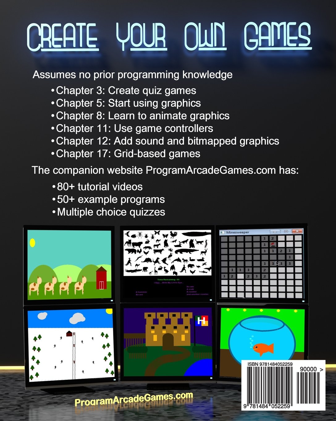 Program Arcade Games: With Python and Pygame: Amazon.co.uk: Craven, Dr.  Paul Vincent: 9781484052259: Books
