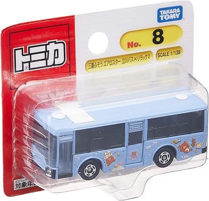 Amazon トミカ No 8 三菱ふそう エアロスター 立川バス リラックマ Bp ミニカー ダイキャストカー おもちゃ