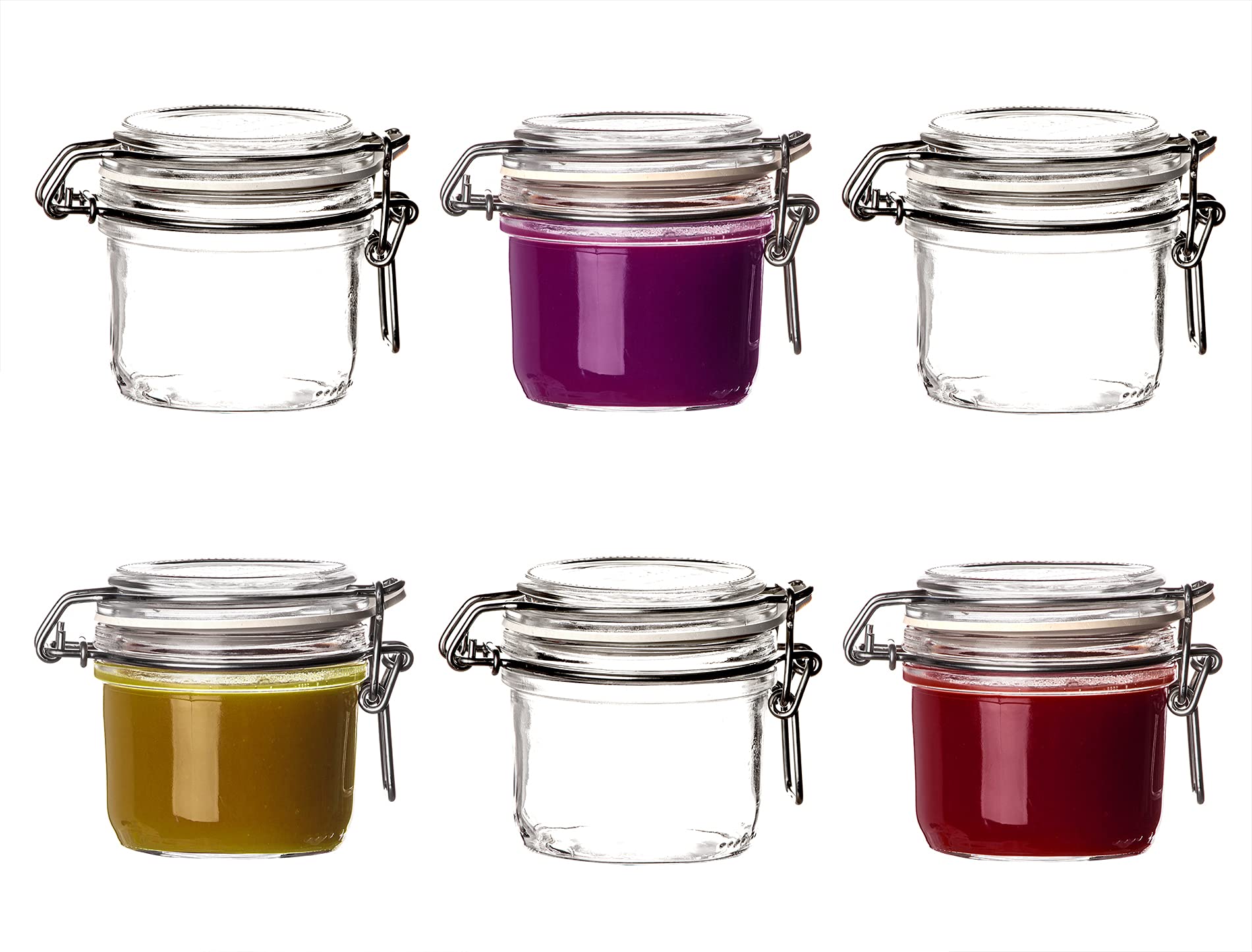 Fido Terrina Ermetica 200ml - Barattolo In Vetro Per Conservazione Alimenti, Chiusura Sicura - Foto 2