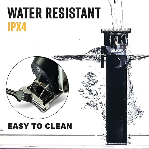 Miniatura 5 de The Cut Buddy Trim Buddy, recortadora inalámbrica de barba y línea de cabello con 4 protectores + herramienta de moldeo, apto para principiantes,