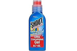 Shout Advanced Fabric Stain Remover Brush with Built-In Scrubber