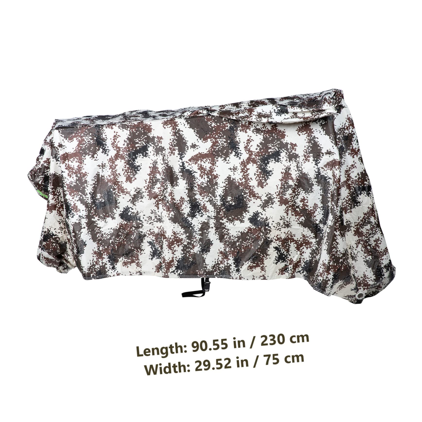 MUCKLILY Thickened Rainproof Bike Cover Durable Outdoor Protection for Bicycles Motorcycles Fit Scratch Heat Resistant Design for Storage Shielding Against Elements