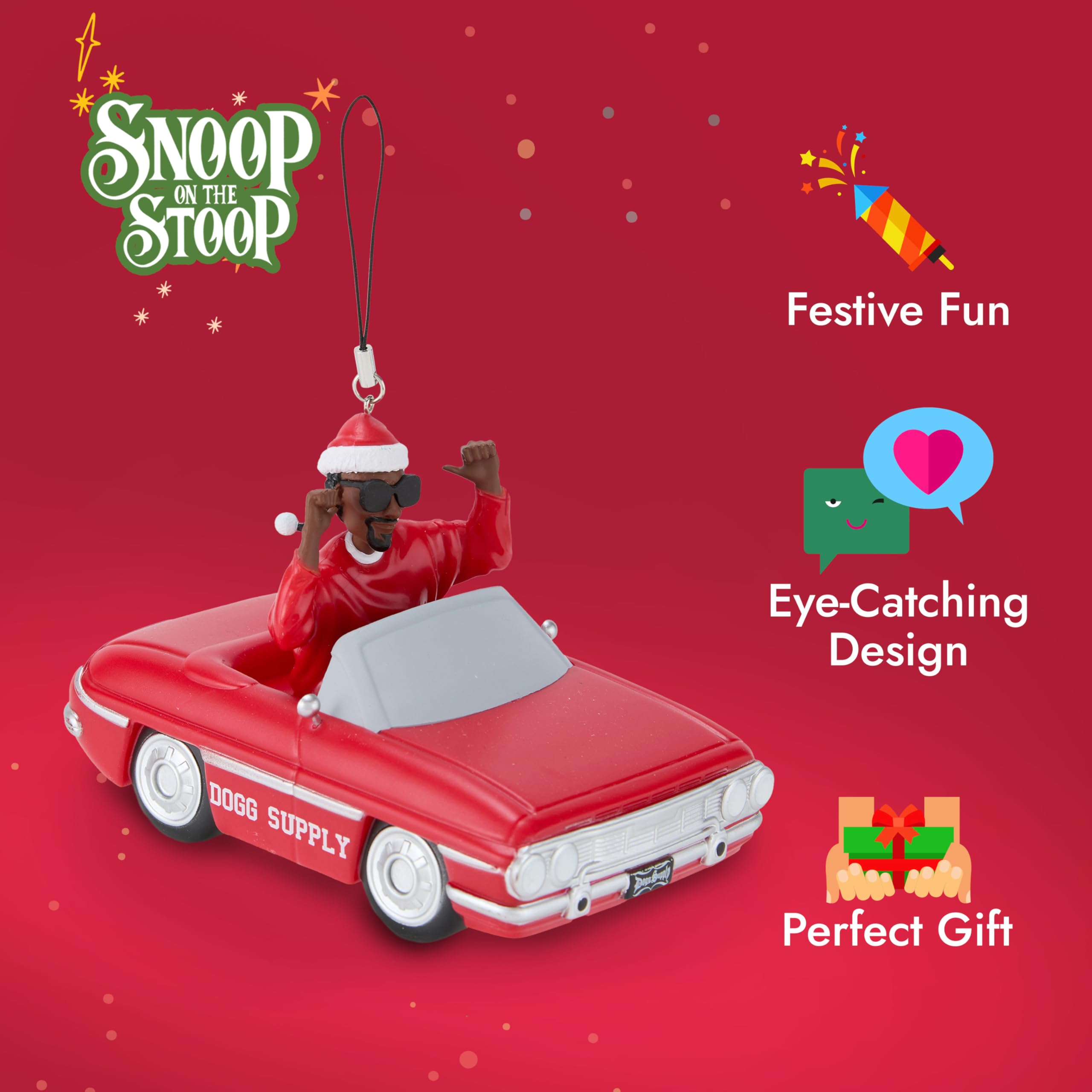 Amazon.com: Snoop Dogg Funny Christmas Ornaments for Adults
