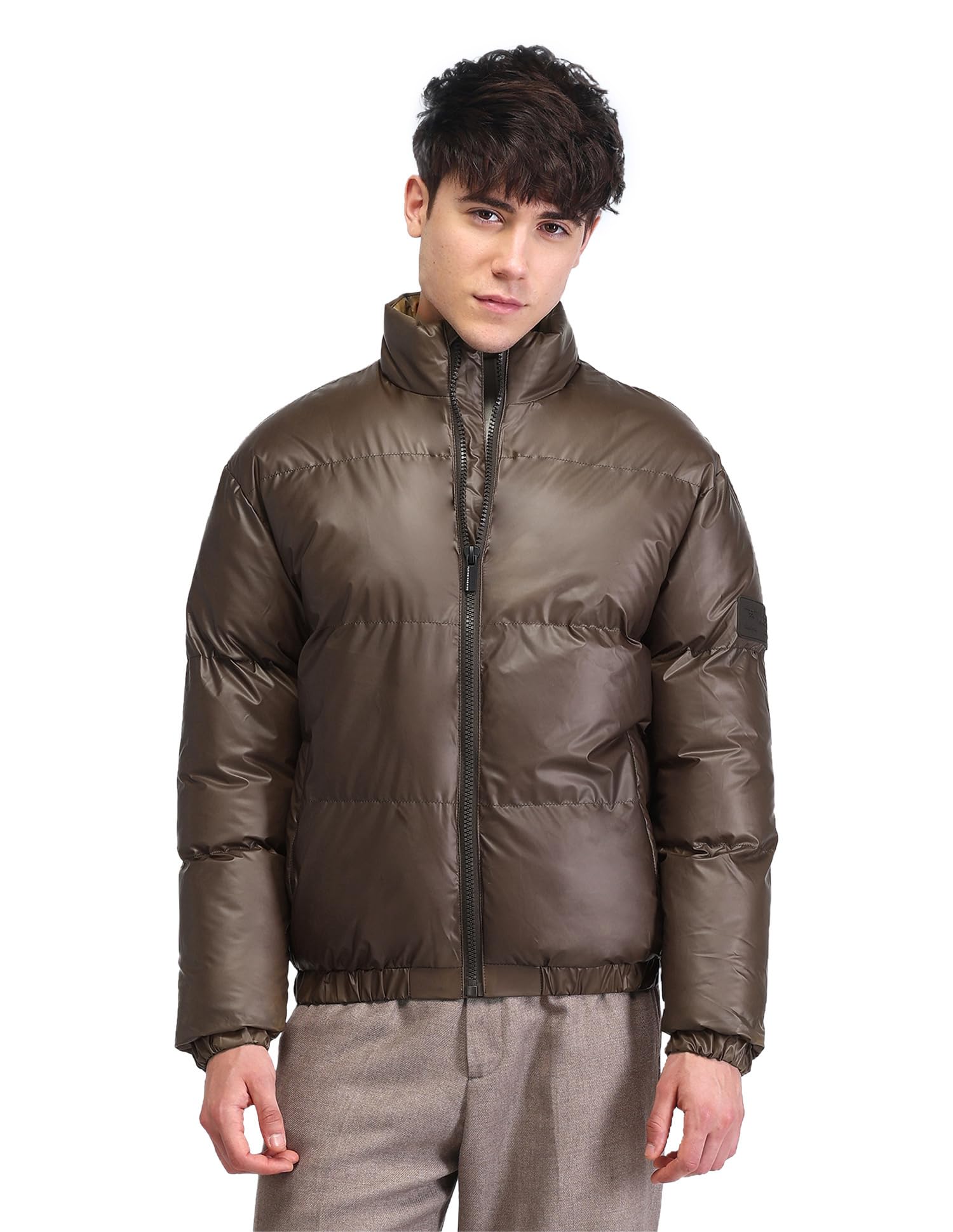 flying machine FMJCK2589 BROWN Mens Jackets-picture-12