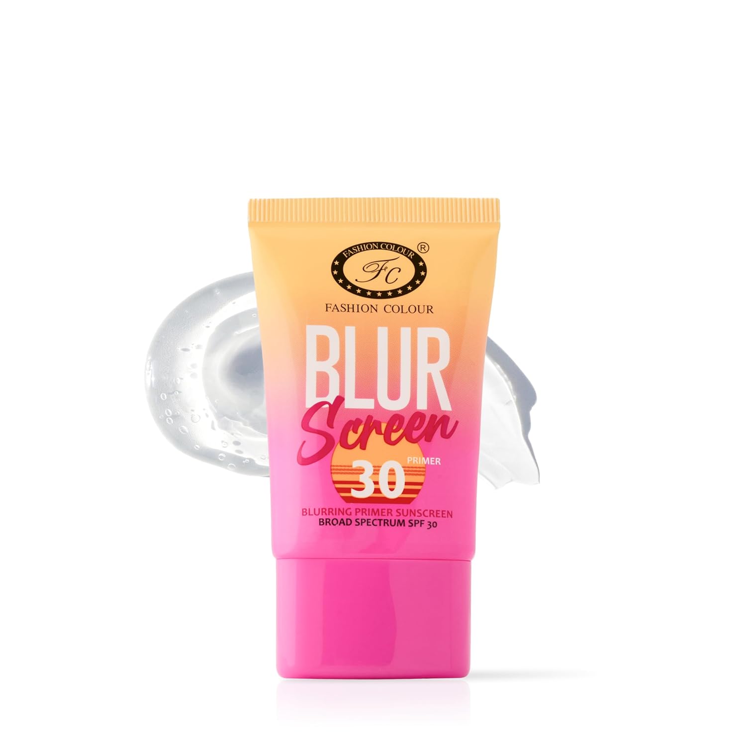 Fashion Colour Blurring Primer Sunscreen | Broad Spectrum SPF 30 | Gel Based Primer Sunscreen | For Oily Skin, Combination Skin, Normal Skin | Lightweight | Non Greasy | 30ML