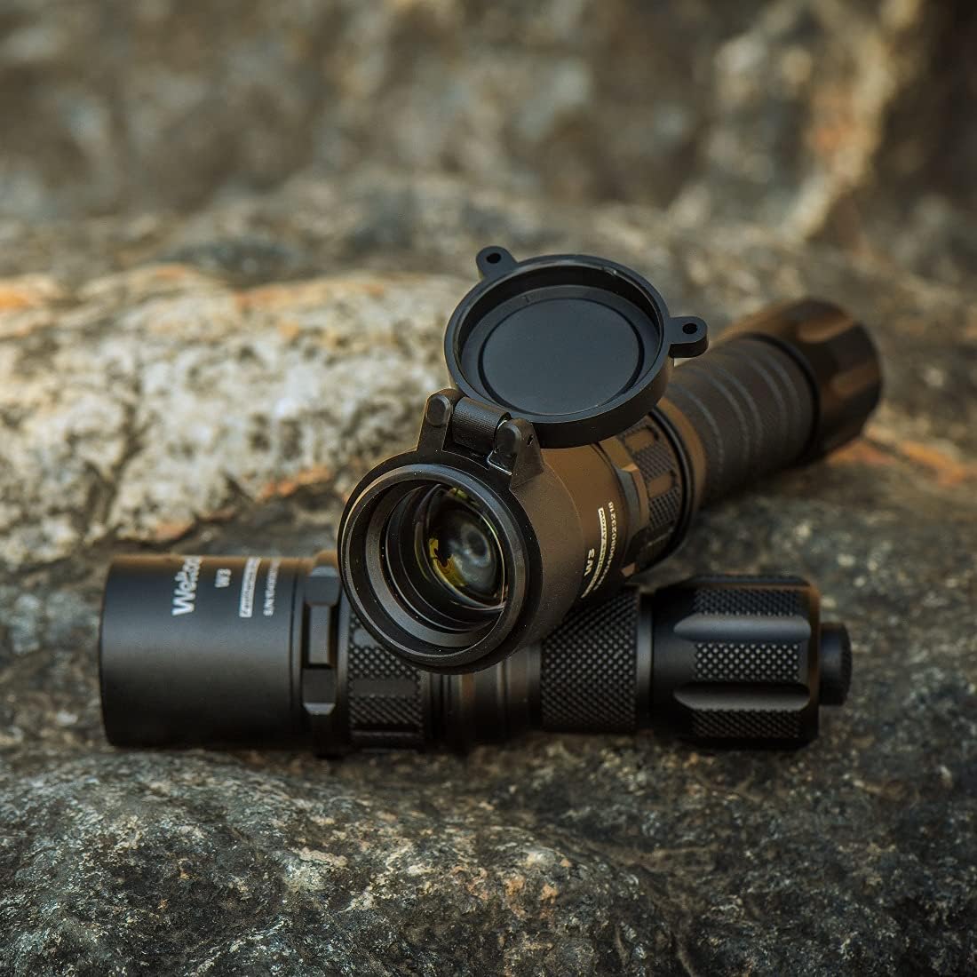 Weltool Flashlight Lens Protective Cover,Sealed Opaque for Streamlight,Surefire,Weapon Lights or Flashlights (LP28(28mm,1.1inch))