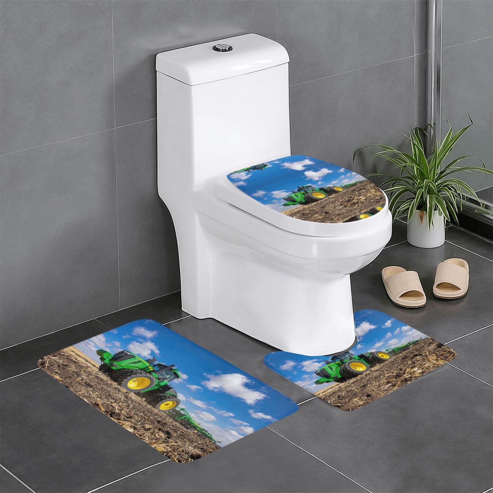 Tapis de bain absorbants ferme pour sécuriser et décorer votre salle de bain