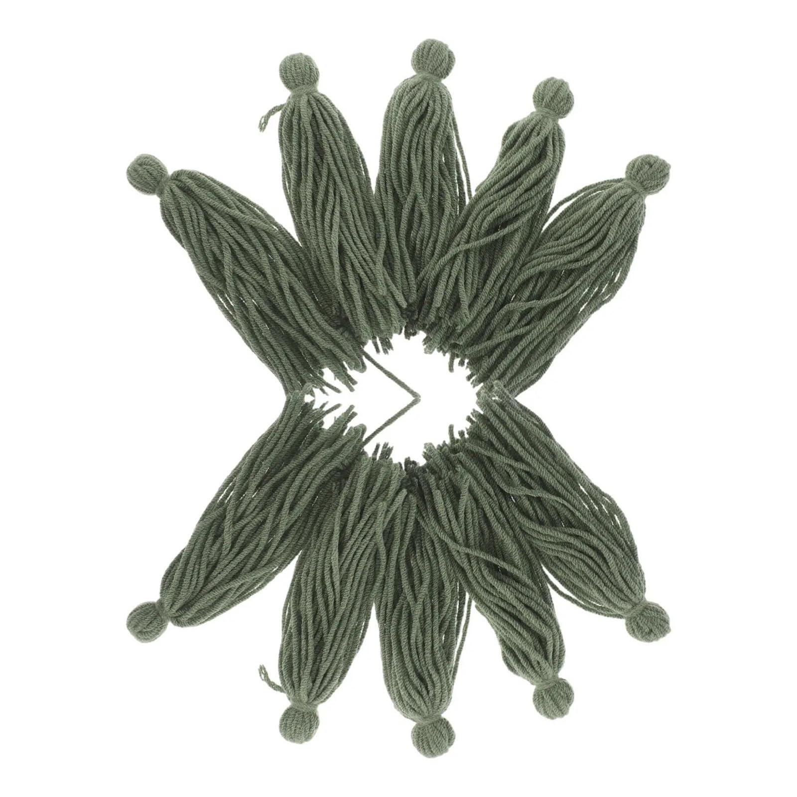 Kpeaoy Fish Spawning Mops 20Pcs Fish Breeding Mop Green Floating Spawning Aquarium Tank Egg Laying Spawn Shelter Decoration for Aquatic Tank Decoratio