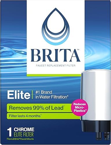 Brita Tap Water Filter, Water Filtration System Replacement Filters for Faucets,
