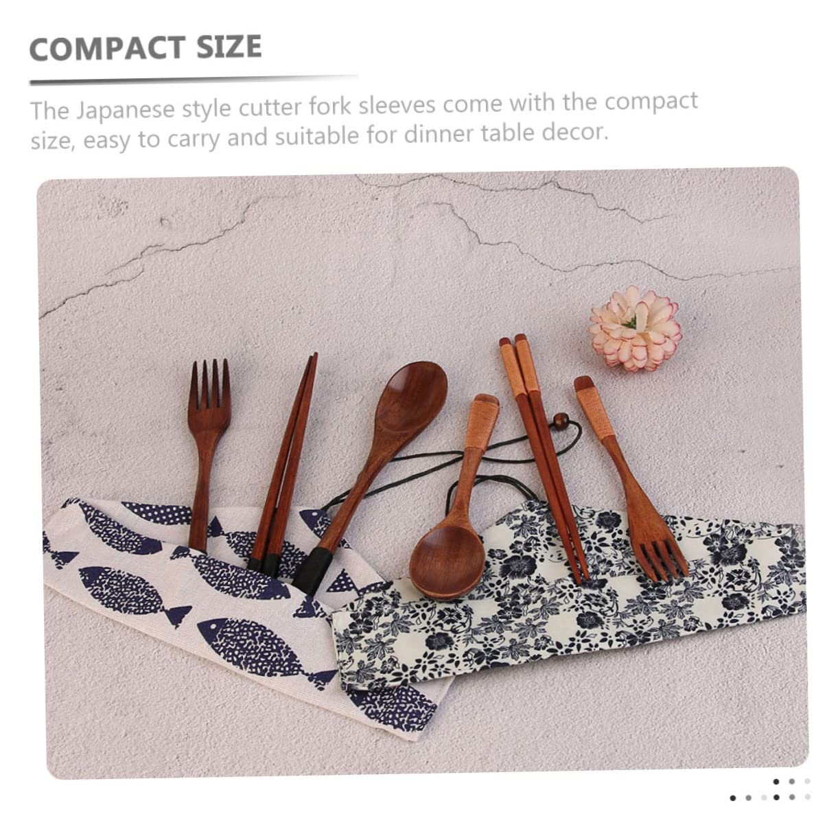 Set Posate In Acciaio Inox 4 Pezzi - Con Custodia E Borsa, Per Viaggi E Campeggio - Foto 11