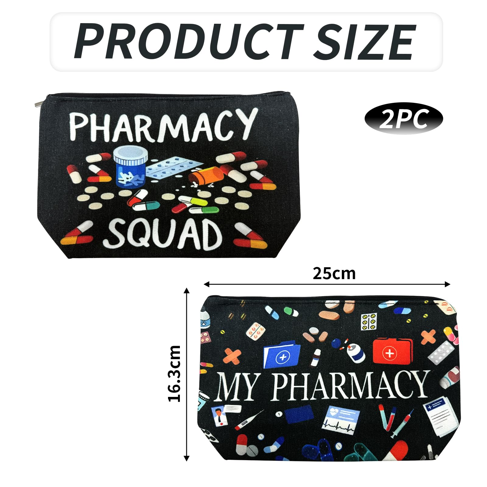 Portamedicine Viaggio, Contenitore Medicine, Porta Medicine da Casa Borsa Reiseapotheke Borsa impermeabile D'urgenza Vide Médizin Medikamententasche sac de Médicament Portabile, 2 Pezzi