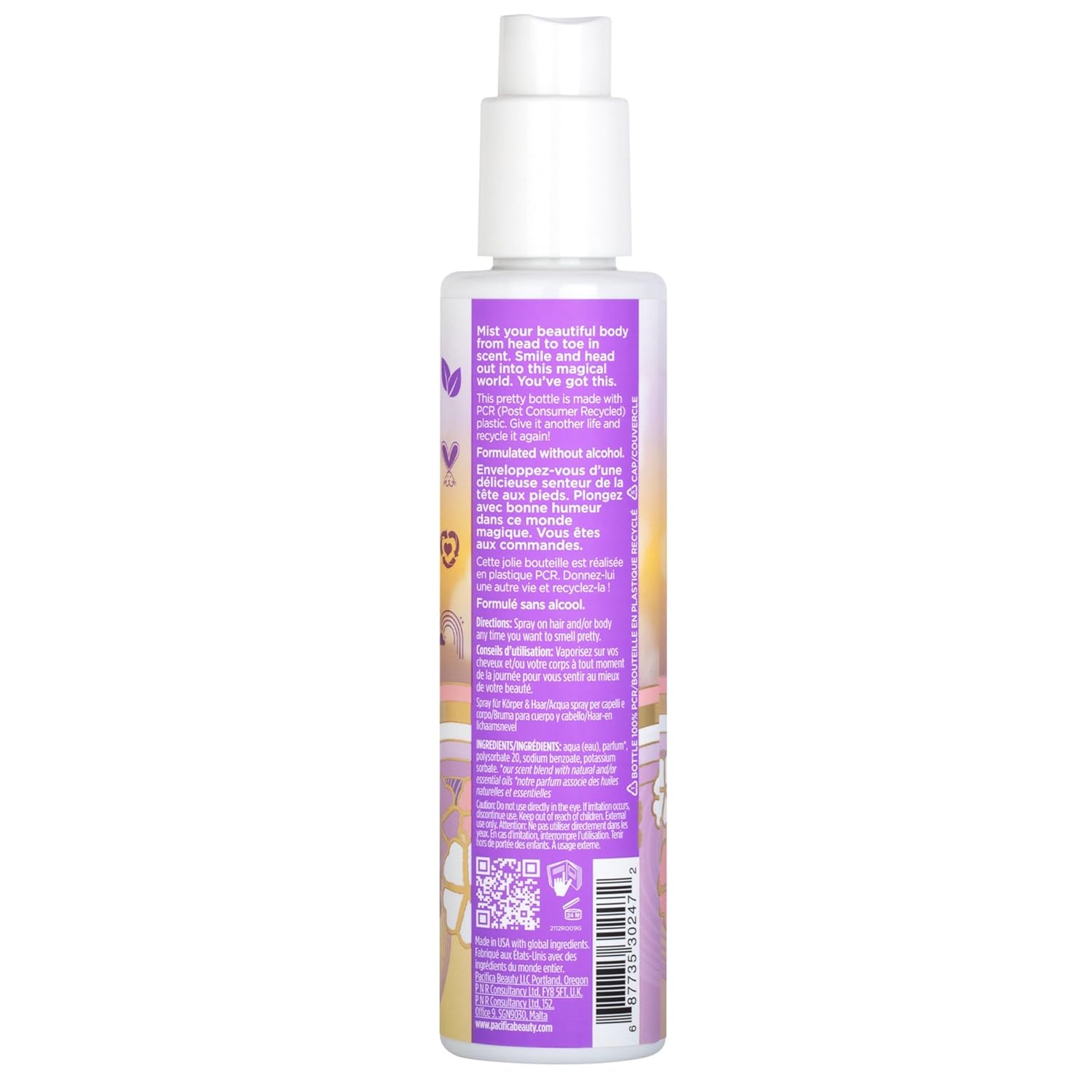 Pacifica French Lilac Perfumed Hair & Body Mist, Alcohol-Free Spray Designed For Head-To-Toe Wear, Vegan & Cruelty-Free, 6 Fl Oz - Image 12