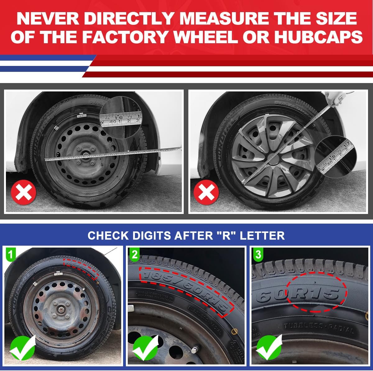 AUTOWIKI 17" Hubcaps Chrome 4-Pack for 2019 2020 2021 2022 2023 2024 2025 Toyota Rav4 Stylish Outlook OEM Replacement 17-Inch Chrome Wheel Rim Covers for 2019-2025 Toyota Rav4