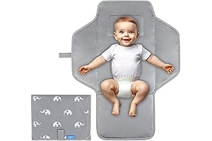 Cute Elephant Diaper Changing Mat: Your Travel-Friendly Changing Station