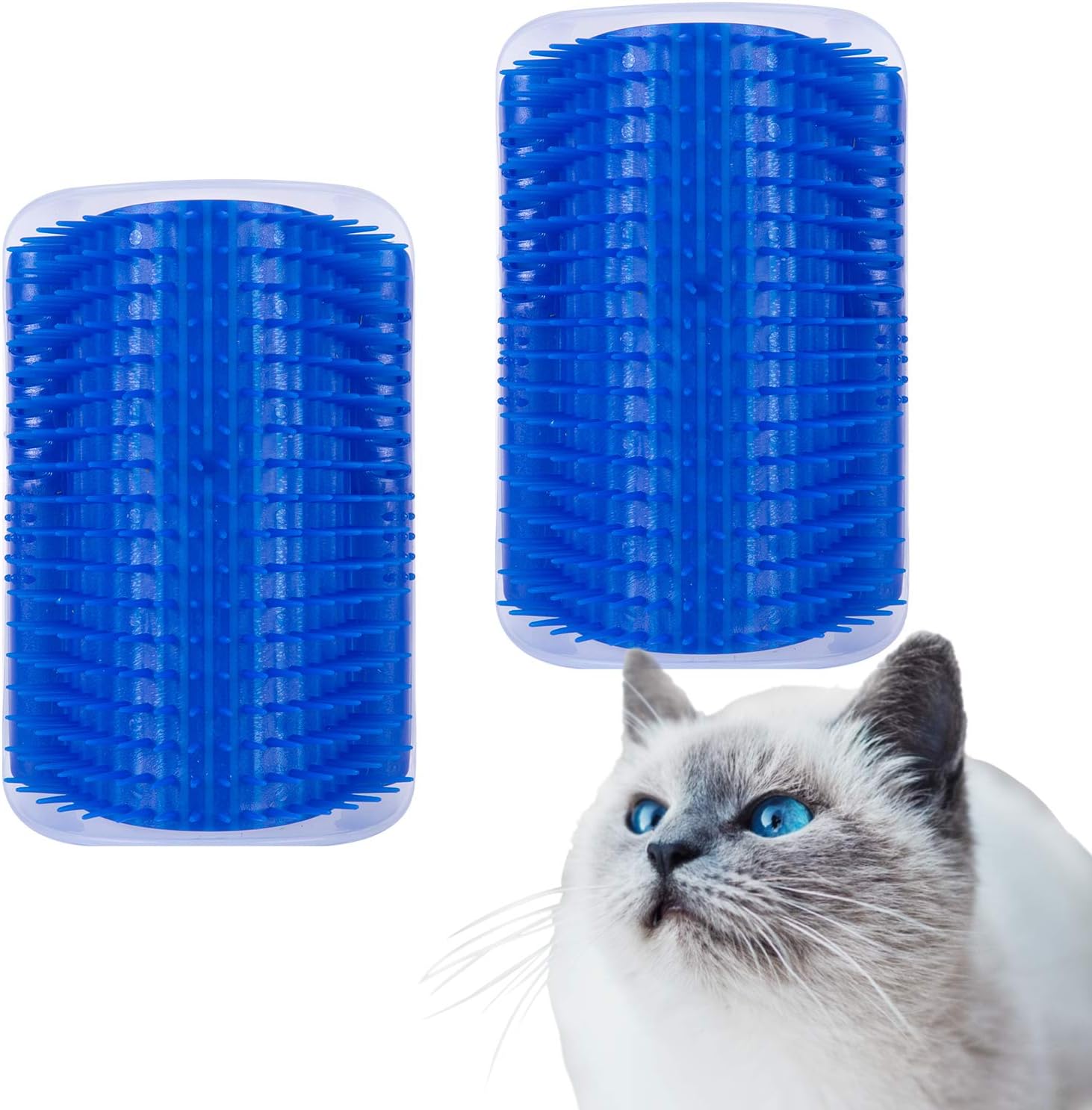 Cat Self Groomer Wall Corner Groomers, Cat Face