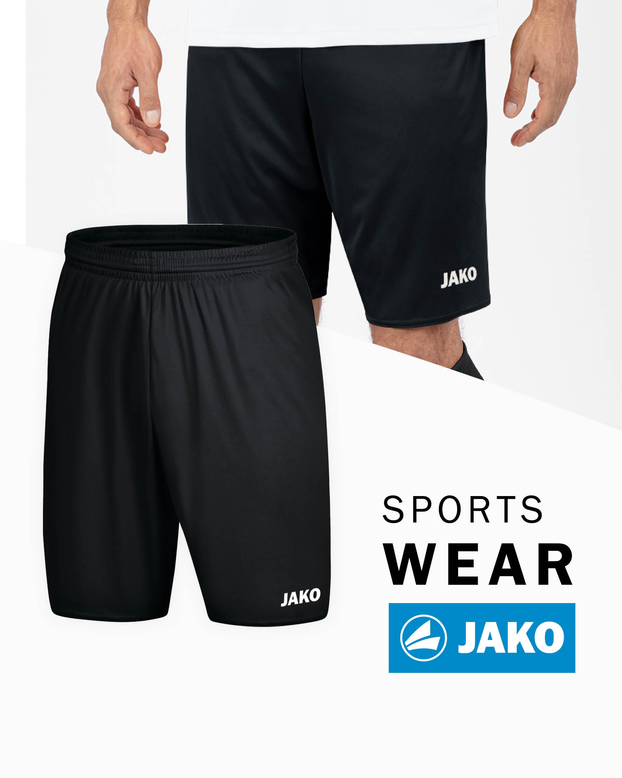 JAKO Unisex Shorts 5er-Set Sporthose Brasil COR4492