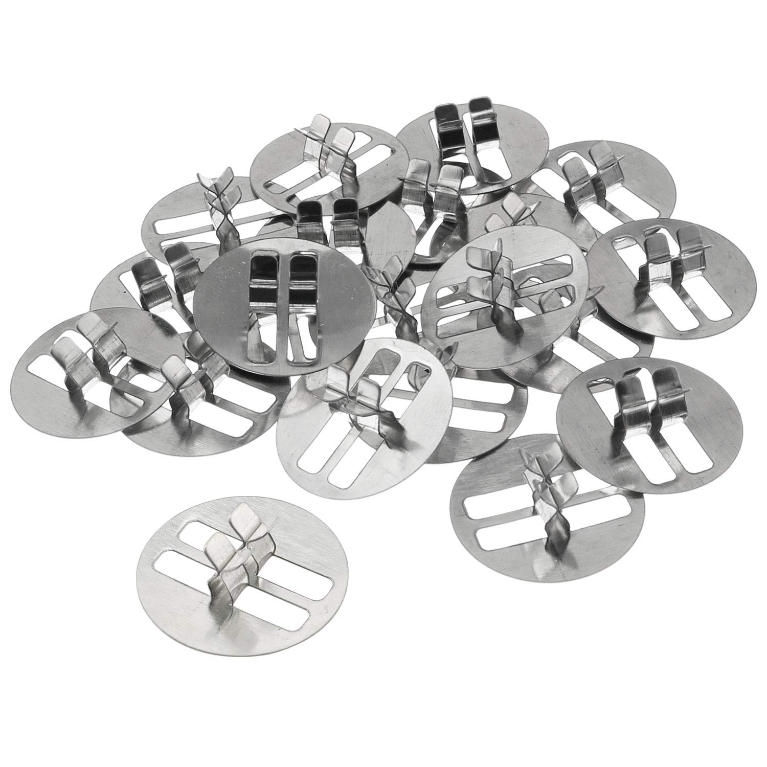 300 Stück Docht-Clips Für Kerzen - Universell Für Alle Kerzengläser & Holzdochte