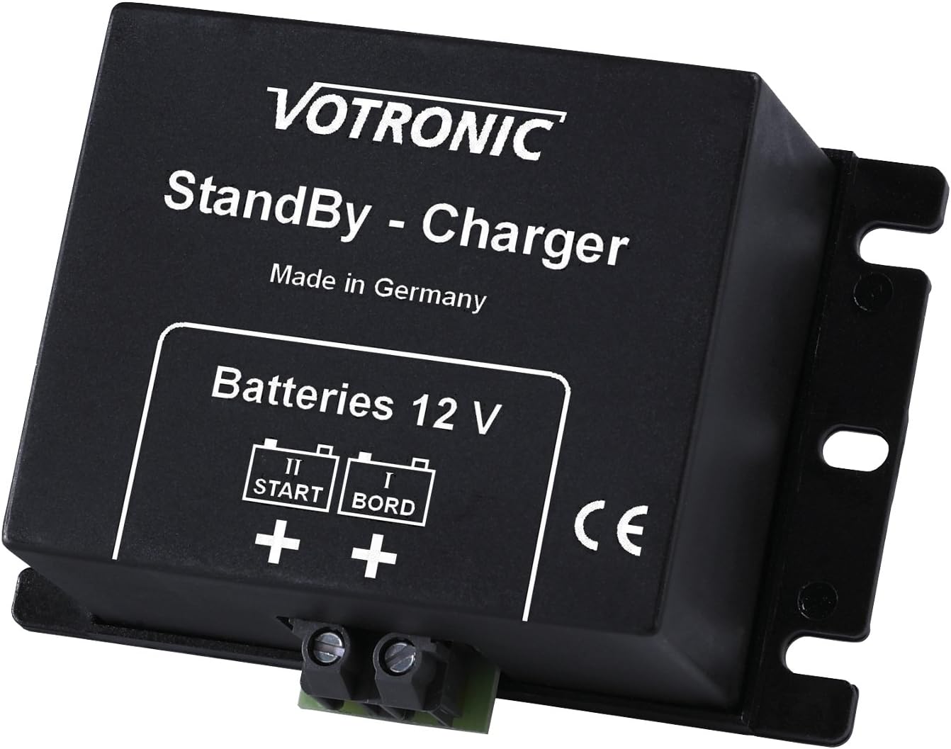 Votronic 2A 12V DC to DC battery to battery trickle charger/standby charger for motorhome, caravan, boat, yacht, RV, van, trailer