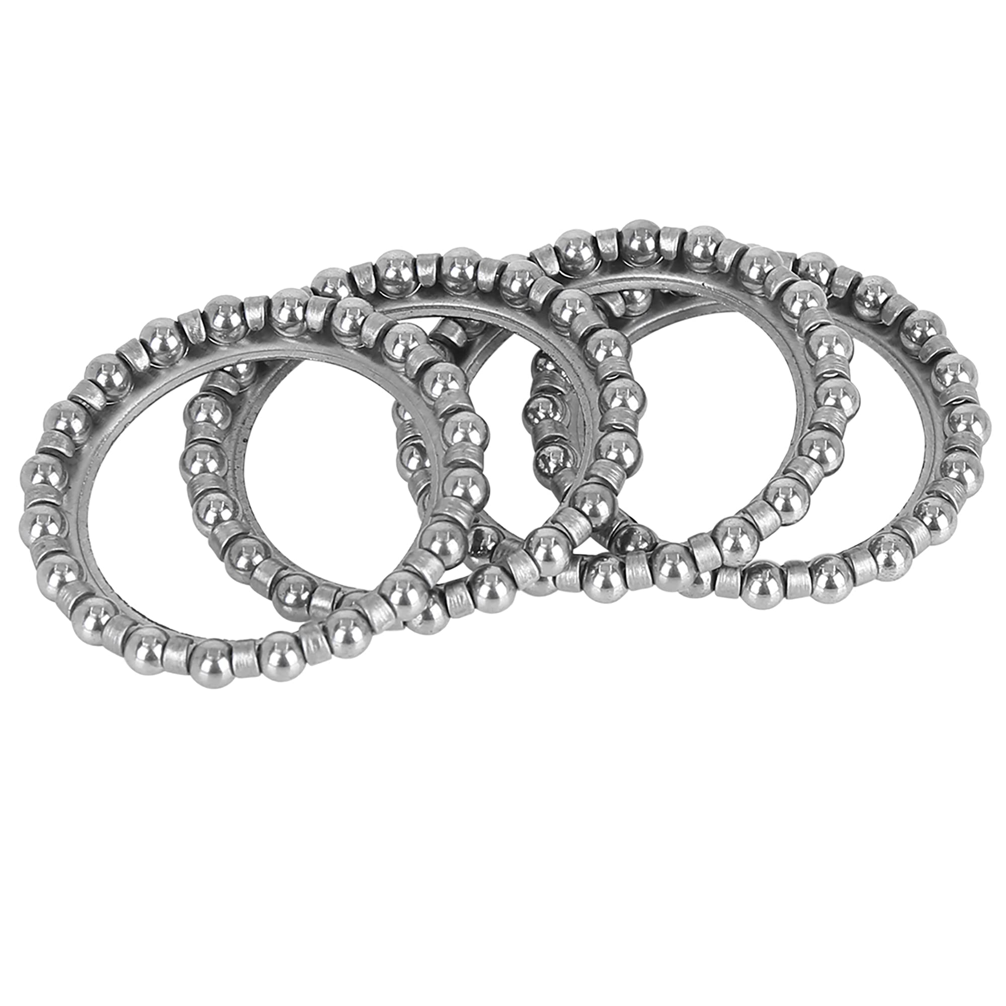 6-Piece Mountain Bike Crank Ball Bearing Retainer Set - Steel Bearings For Bicycle Parts Replacement - View #2
