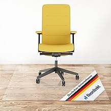 Floordirekt | Neo | Protective Mat for Hard Floors | Floor Protection for Office Chair, Floor Mat | Thickness 1.5 mm, Clear, 90 x 150 cm