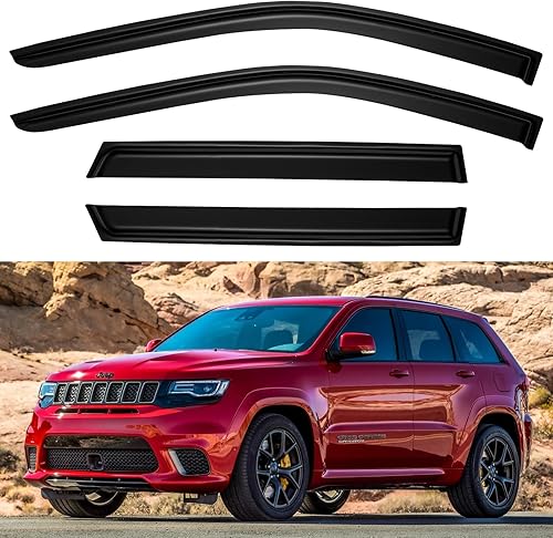 Miniatura 27 de Visores protectores de lluvia para ventana, deflectores de viento de canal exterior