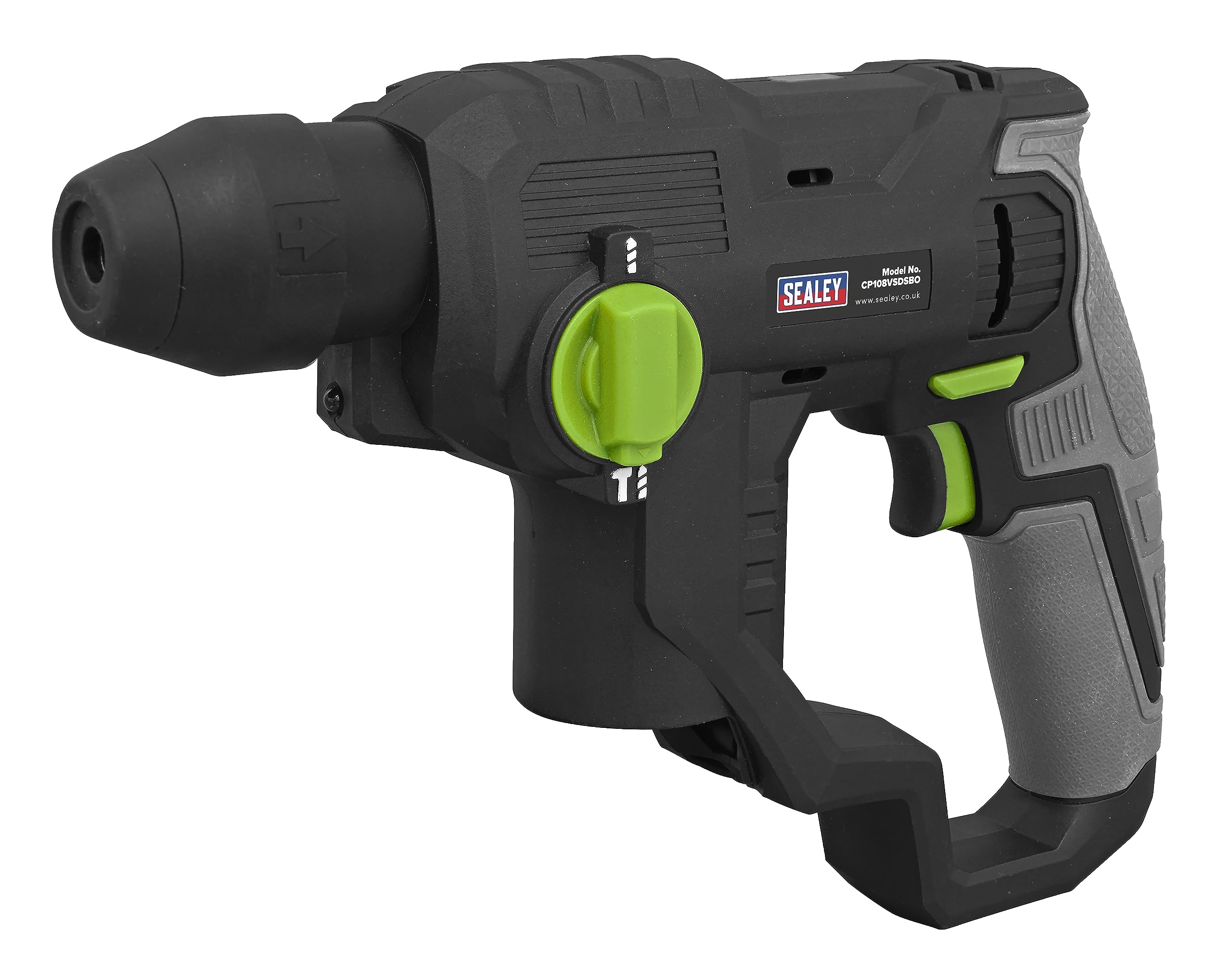 Sealey 10.8V SV10.8 Series SDS Plus Rotary Hammer Drill - CP108VSDSBO, Black - Image 4